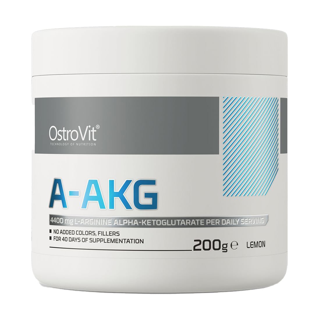 Аргінін Альфа-Кетоглутарат OstroVit A-AKG Лимон, в порошку, 200 г
